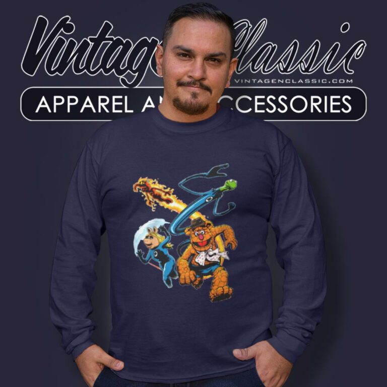 The Muppets Shirt The Muptastic Four Long Sleeve Tee The Muppets Shirt The Muptastic Four Long Sleeve Tee