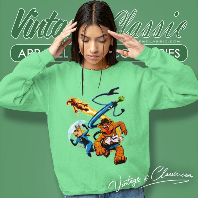 The Muppets Shirt The Muptastic Four Sweatshirt The Muppets Shirt The Muptastic Four Sweatshirt