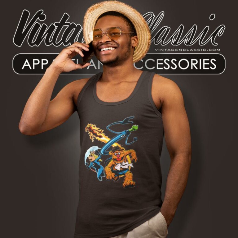 The Muppets Shirt The Muptastic Four Tank Top Racerback The Muppets Shirt The Muptastic Four Tank Top Racerback