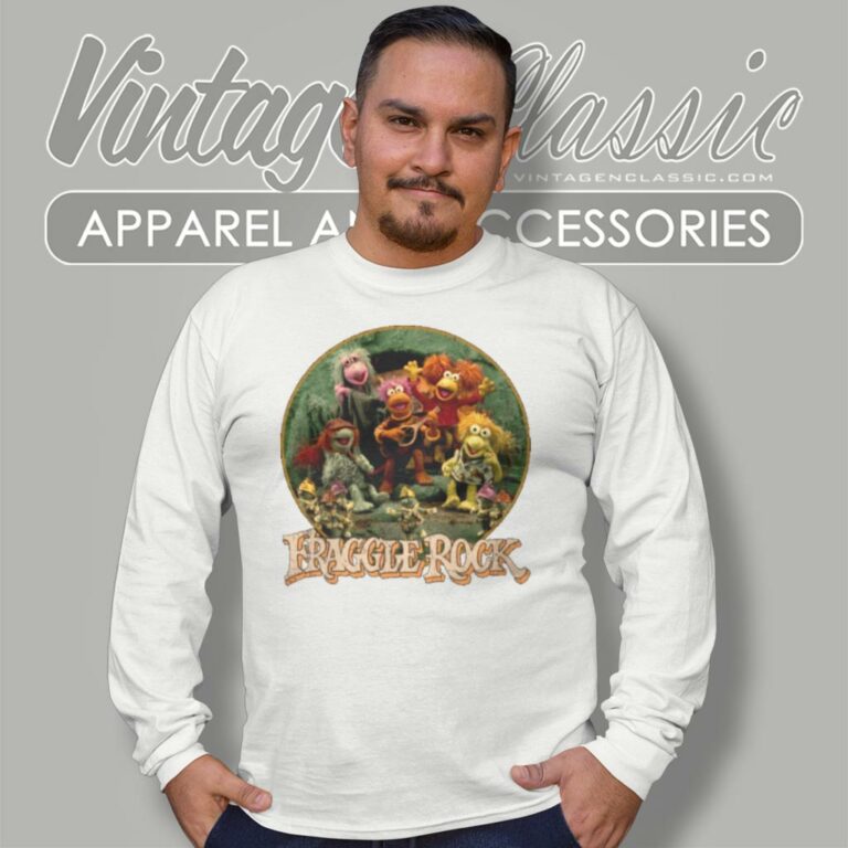 The Muppets Shirt Vintage Fraggle Rock Long Sleeve Tee The Muppets Shirt Vintage Fraggle Rock Long Sleeve Tee