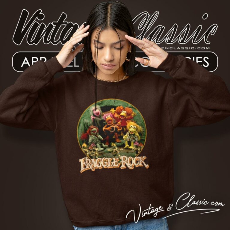 The Muppets Shirt Vintage Fraggle Rock Sweatshirt The Muppets Shirt Vintage Fraggle Rock Sweatshirt