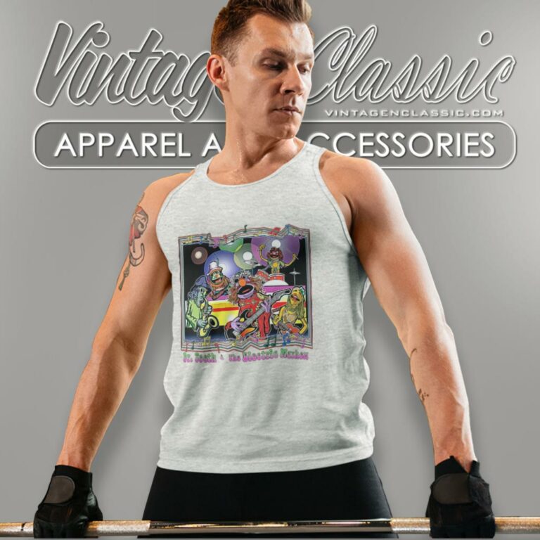 The Muppets Shirt Vintage Rock Band Tank Top Racerback The Muppets Shirt Vintage Rock Band Tank Top Racerback