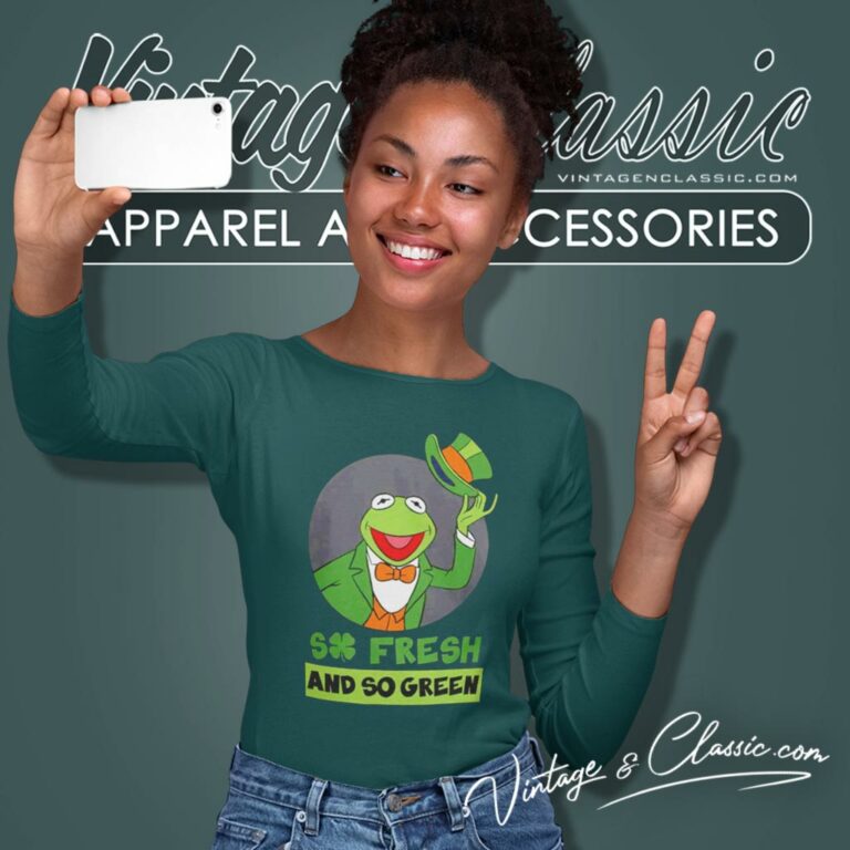 The Muppets So Fresh And So Green St Paddys Day Long Sleeve Tee The Muppets So Fresh And So Green St Paddys Day Long Sleeve Tee