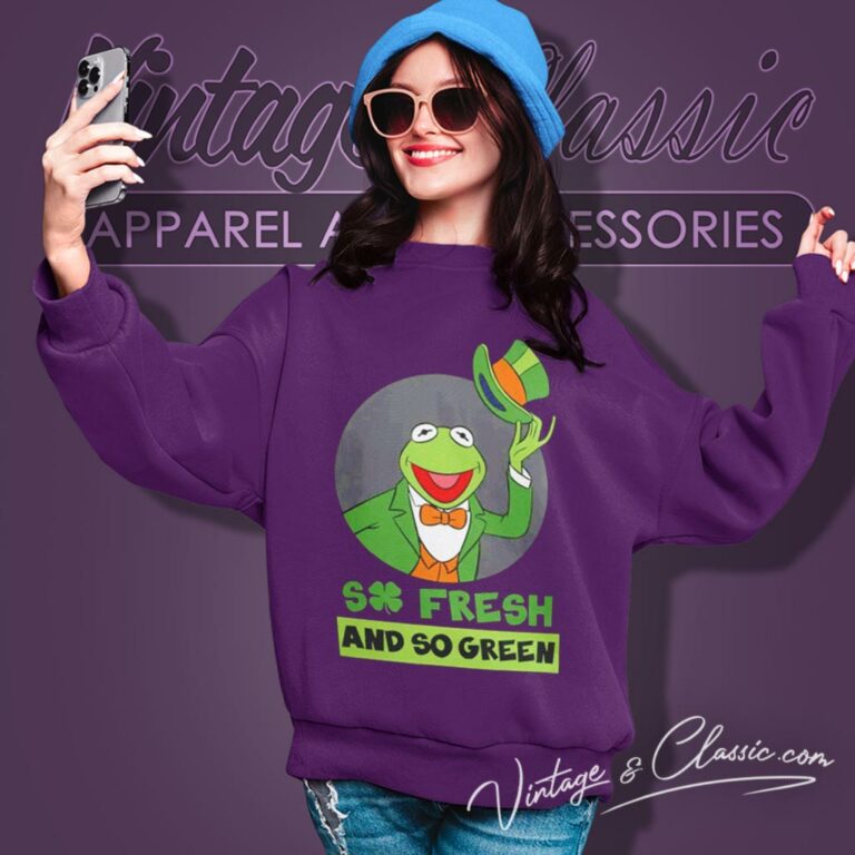 The Muppets So Fresh And So Green St Paddys Day Sweatshirt The Muppets So Fresh And So Green St Paddys Day Sweatshirt