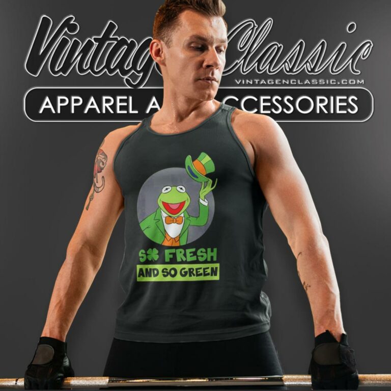 The Muppets So Fresh And So Green St Paddys Day Tank Top Racerback The Muppets So Fresh And So Green St Paddys Day Tank Top Racerback