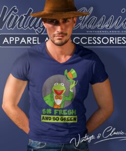 The Muppets So Fresh And So Green St Paddys Day V Neck TShirt
