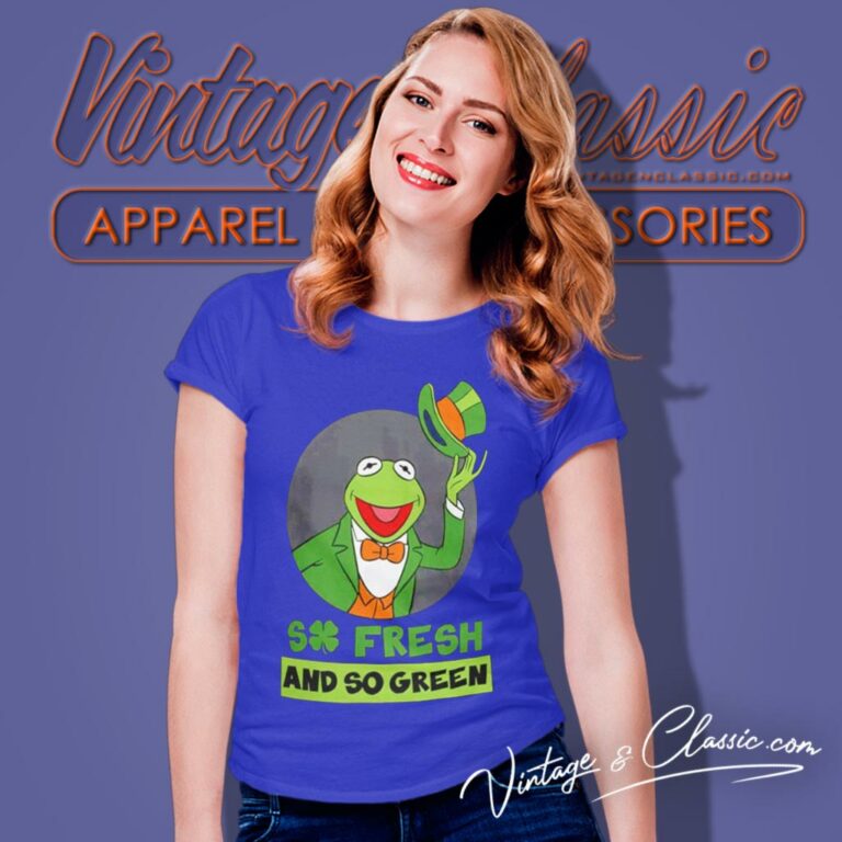 The Muppets So Fresh And So Green St Paddys Day Women T Shirt The Muppets So Fresh And So Green St Paddys Day Women T Shirt