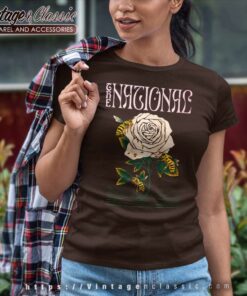The National Bees And Flower Shirt Women TShirt