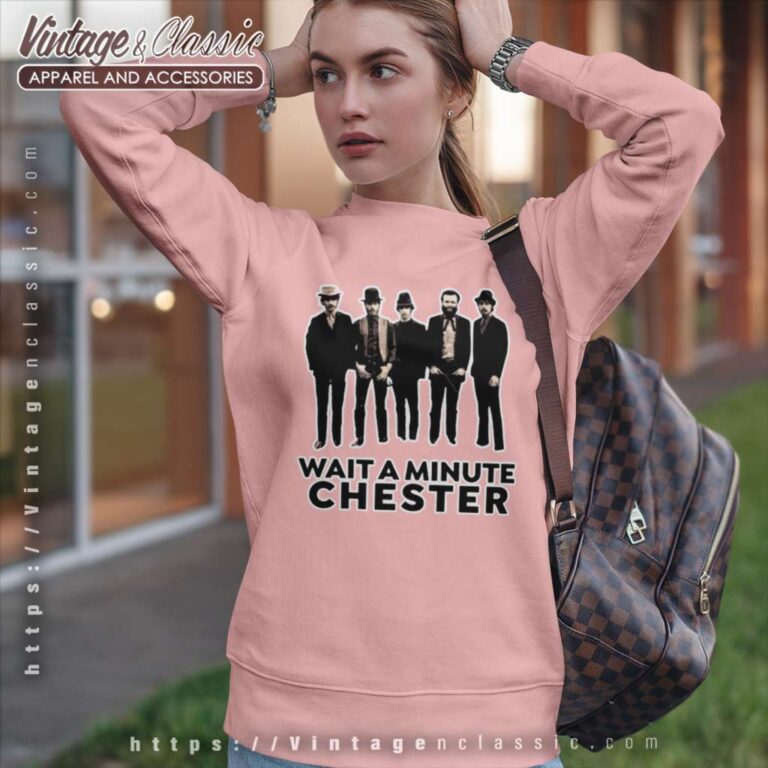 The National Music Band Shirt Wait A Minute Chester Sweatshirt The National Music Band Shirt Wait A Minute Chester Sweatshirt
