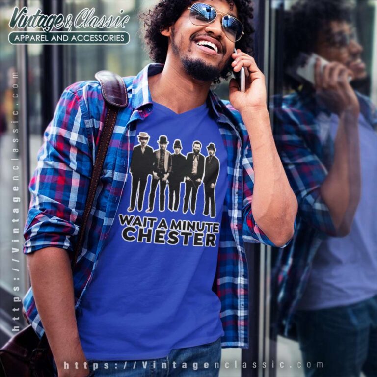 The National Music Band Shirt Wait A Minute Chester V Neck TShirt The National Music Band Shirt Wait A Minute Chester V Neck TShirt