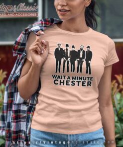 The National Music Band Shirt Wait A Minute Chester Women TShirt