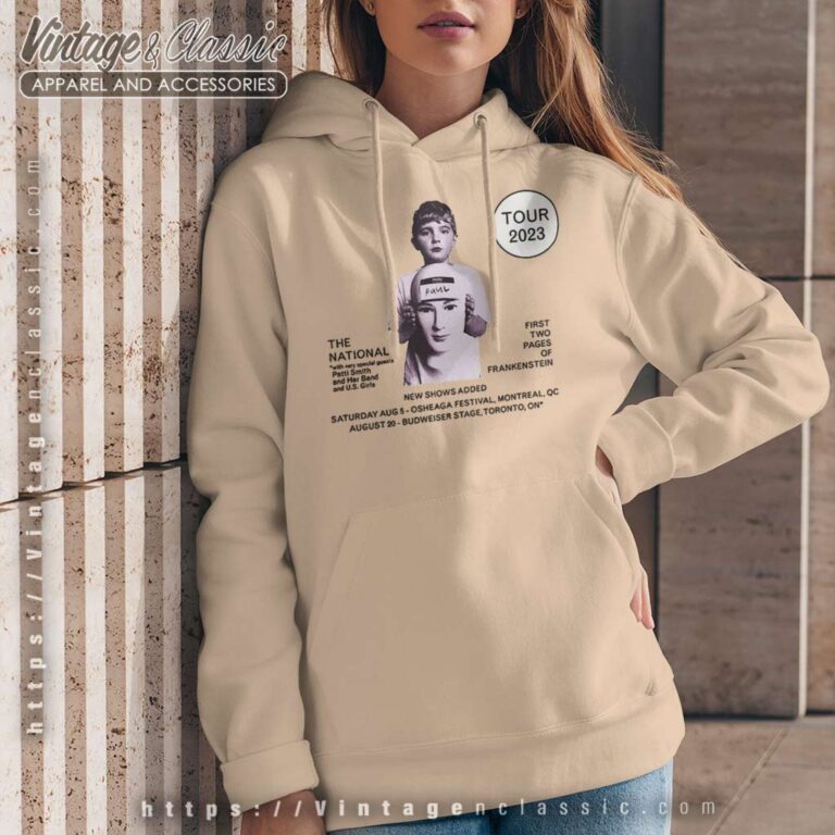 The National With Speacil Guests Patti Smith Hoodie The National With Speacil Guests Patti Smith Hoodie