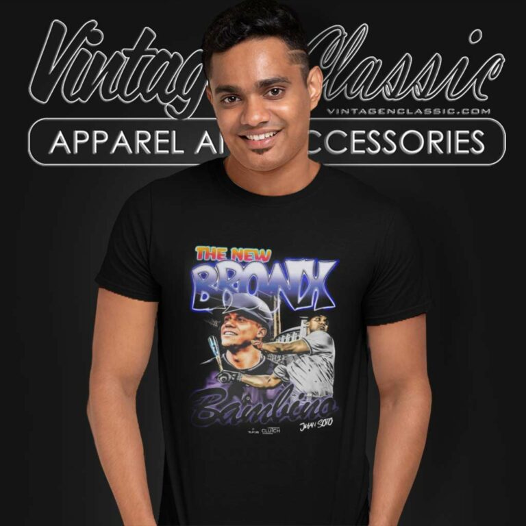 The New Bronx Bambino Juan Soto New York Yankees T Shirt The New Bronx Bambino Juan Soto New York Yankees T Shirt
