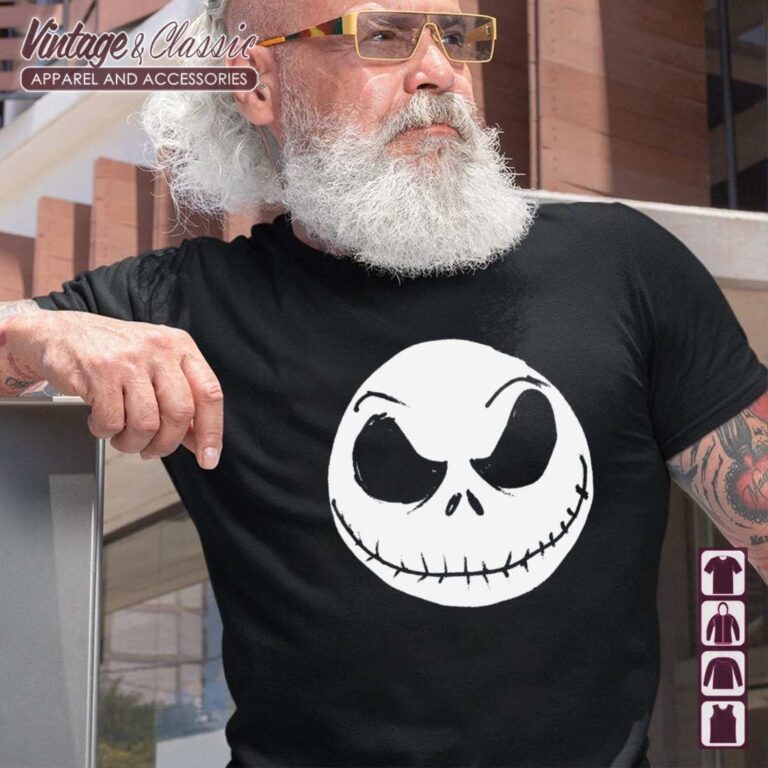 The Nightmare Before Christmas Shirt Jack Skellington Face T shirt The Nightmare Before Christmas Shirt Jack Skellington Face T shirt