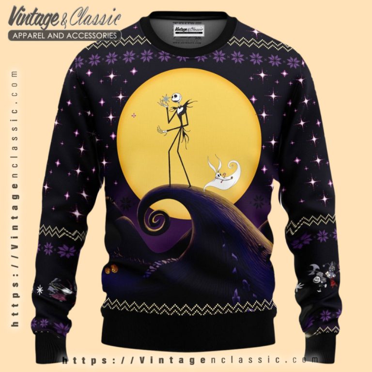 The Nightmare Before Christmas Ugly Christmas Sweater The Nightmare Before Christmas Ugly Christmas Sweater