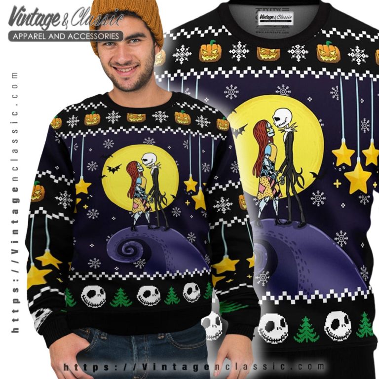 The Nightmare Before Christmas Ugly Christmas Sweater Ugly Sweater The Nightmare Before Christmas Ugly Christmas Sweater Ugly Sweater