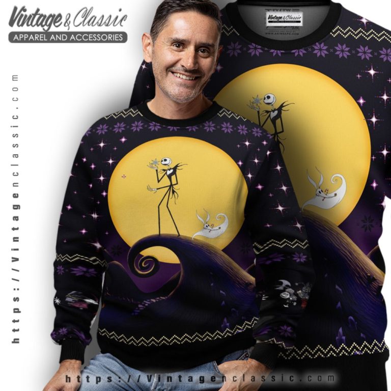 The Nightmare Before Ugly Christmas Sweater Men Ugly Sweater The Nightmare Before Ugly Christmas Sweater Men Ugly Sweater