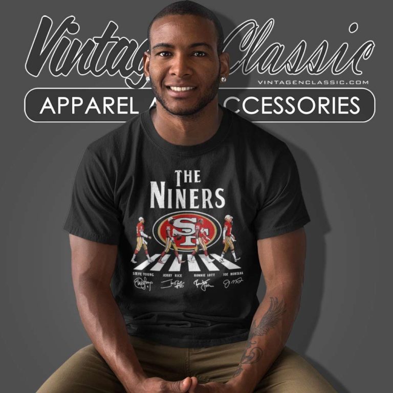 The Niners San Francisco 49ers Cross The Road Signatures 2023 T Shirt The Niners San Francisco 49ers Cross The Road Signatures 2023 T Shirt