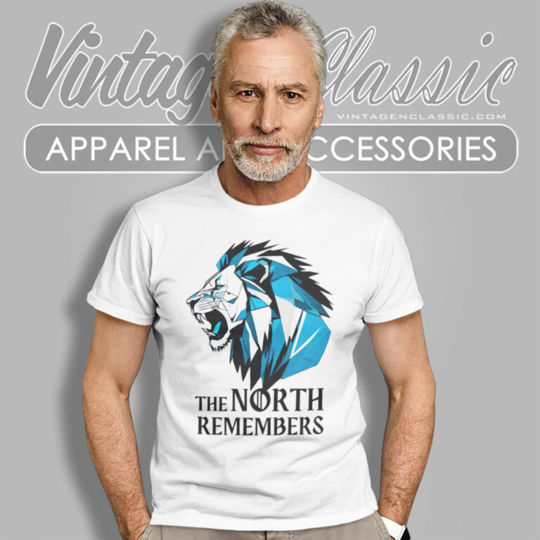 The North Remembers Detroit Lions T Shirt The North Remembers Detroit Lions T Shirt