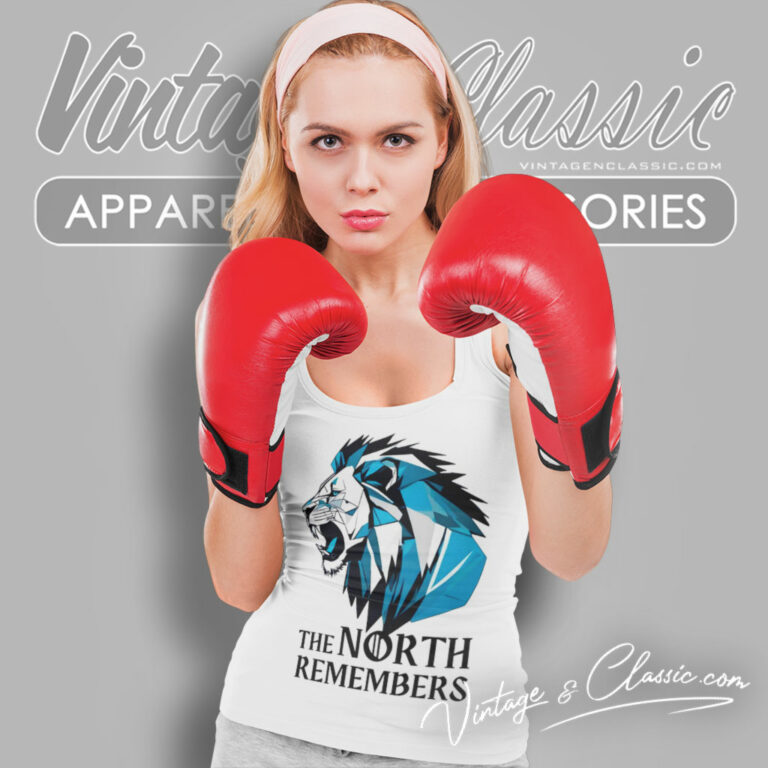 The North Remembers Detroit Lions Tank Top Racerback The North Remembers Detroit Lions Tank Top Racerback