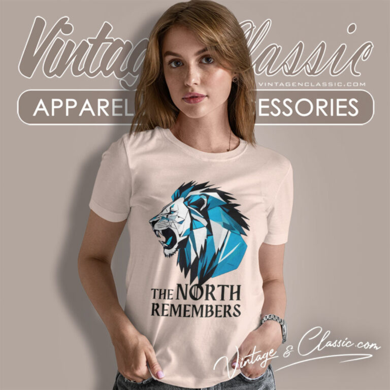 The North Remembers Detroit Lions Women T Shirt The North Remembers Detroit Lions Women T Shirt