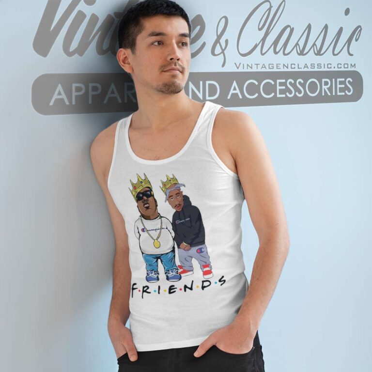 The Notorious Big And Tupac Tank Top Racerback The Notorious Big And Tupac Tank Top Racerback