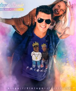 The Notorious Big And Tupac V Neck TShirt