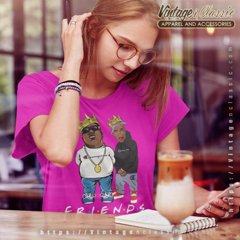 The Notorious Big And Tupac Women TShirt The Notorious Big And Tupac Women TShirt