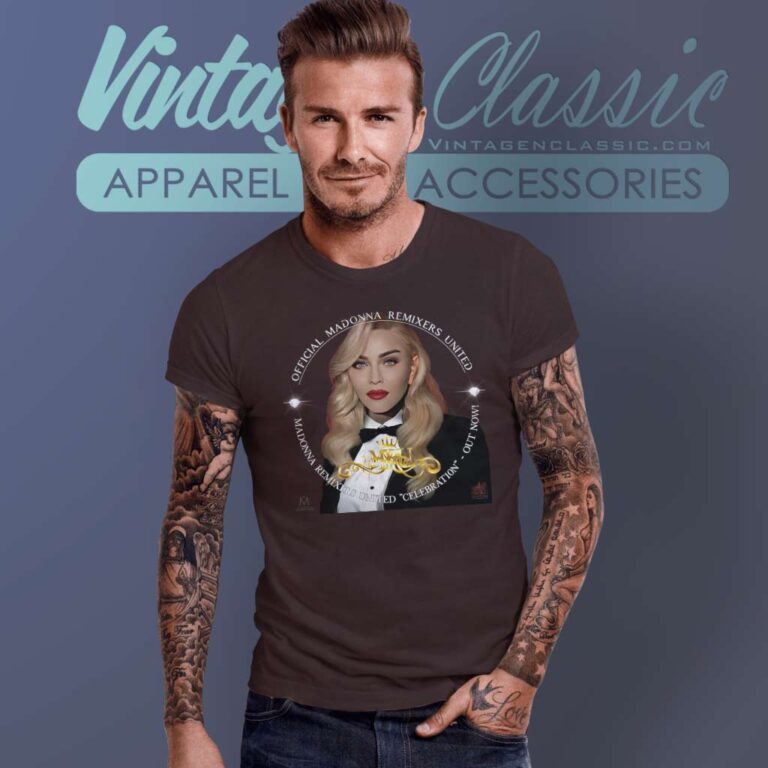 The Official Madonna Remixers United T Shirt The Official Madonna Remixers United T Shirt