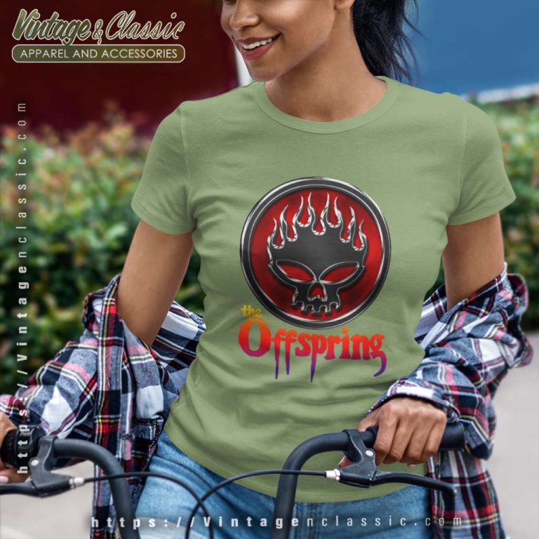 The Offspring Artwork Women TShirt The Offspring Artwork Women TShirt
