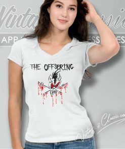 The Offspring Bat V Neck TShirt