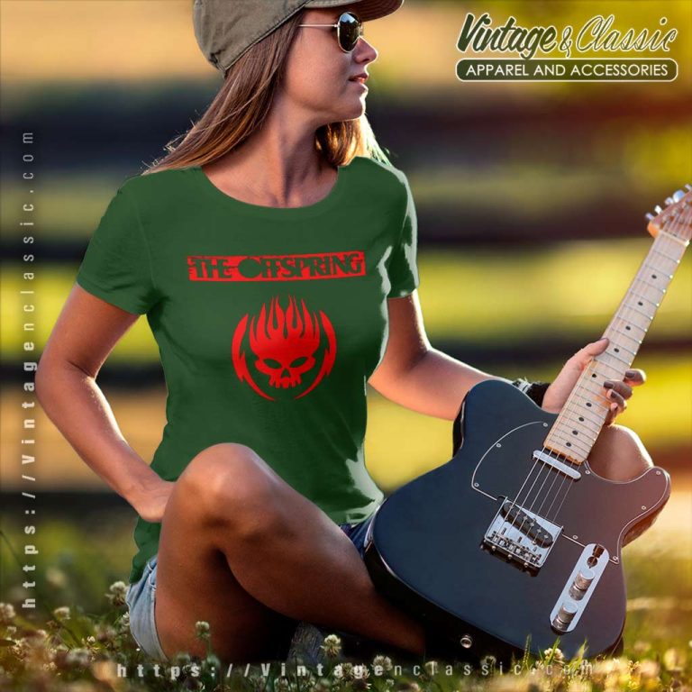 The Offspring Logo Women TShirt The Offspring Logo Women TShirt