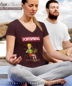 The Offspring Shirt A Piece Of Americana V Neck TShirt