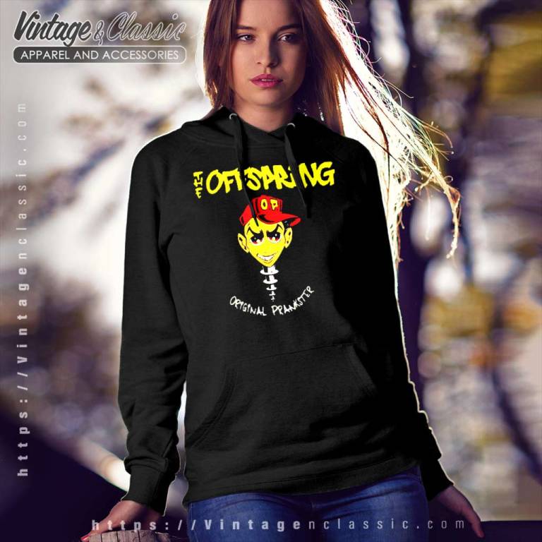 The Offspring Shirt Original Prankster Album Cover Hoodie The Offspring Shirt Original Prankster Album Cover Hoodie