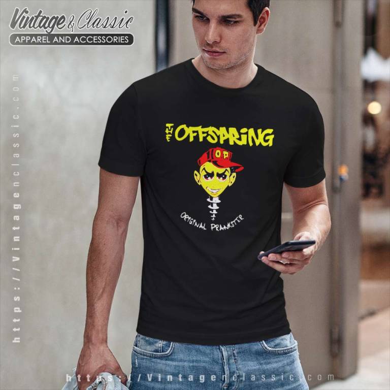 The Offspring Shirt Original Prankster Album Cover T Shirt The Offspring Shirt Original Prankster Album Cover T Shirt