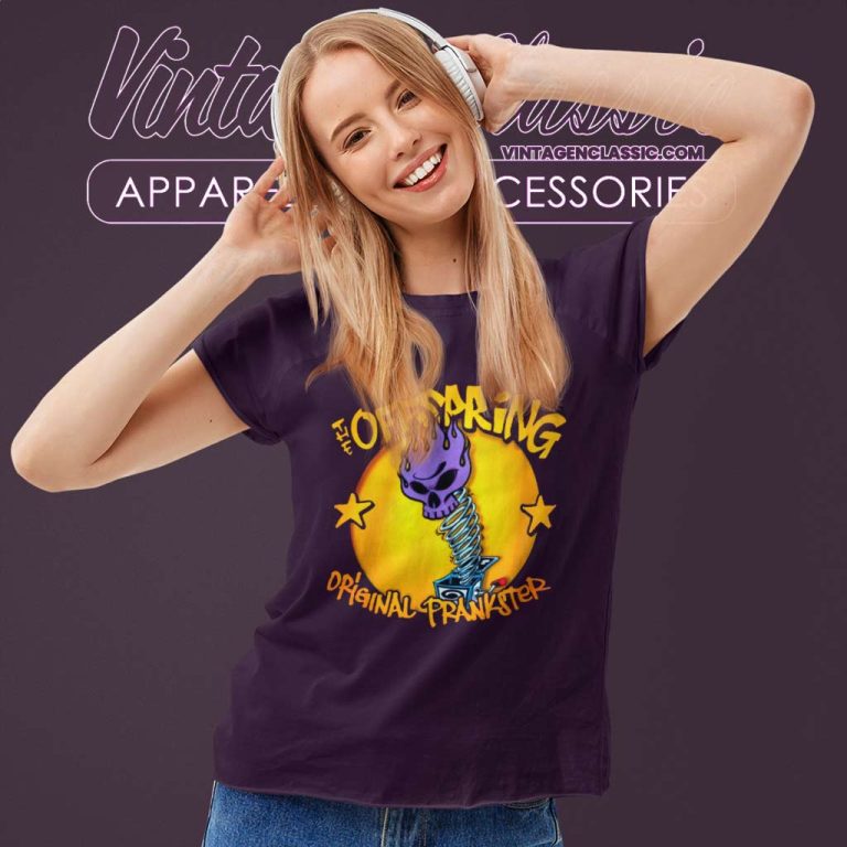 The Offspring Shirt Original Prankster Women TShirt The Offspring Shirt Original Prankster Women TShirt