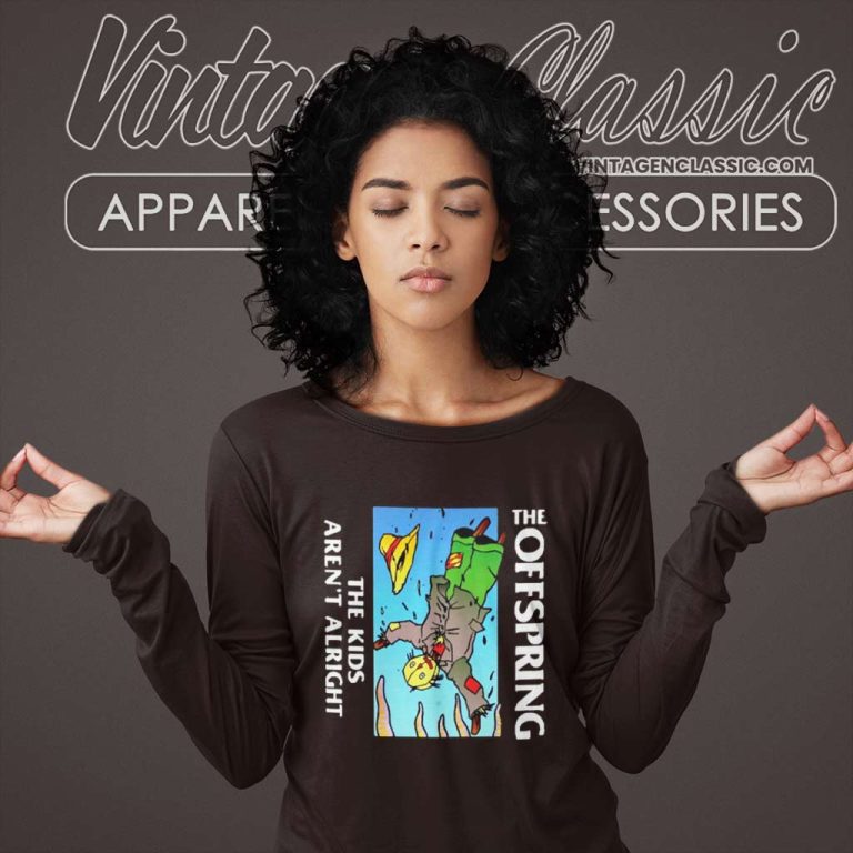 The Offspring Shirt The Kids Are Not Alright Long Sleeve Tee The Offspring Shirt The Kids Are Not Alright Long Sleeve Tee