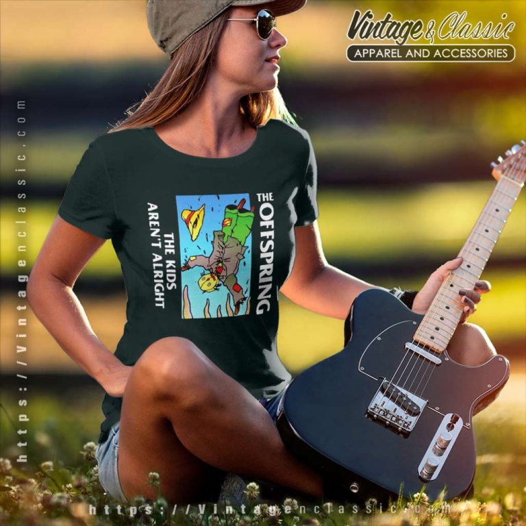 The Offspring Shirt The Kids Are Not Alright Women TShirt The Offspring Shirt The Kids Are Not Alright Women TShirt