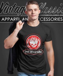 The Offspring Skull Logo T Shirt