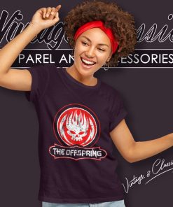 The Offspring Skull Logo Women TShirt