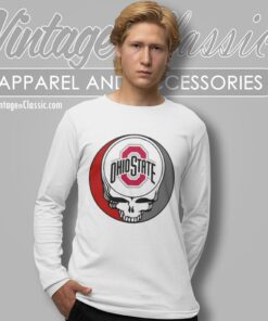 The Ohio State University Grateful Dead Steal Your Face Shirt 5 The Ohio State University Grateful Dead Steal Your Face Long Sleeve Tee