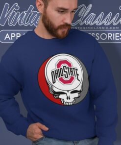 The Ohio State University Grateful Dead Steal Your Face Shirt 4 The Ohio State University Grateful Dead Steal Your Face Sweatshirt