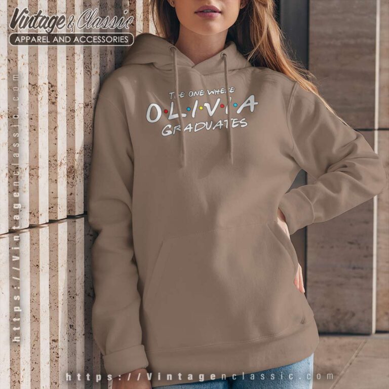 The One Where Graduates Custom Name Hoodie The One Where Graduates Custom Name Hoodie