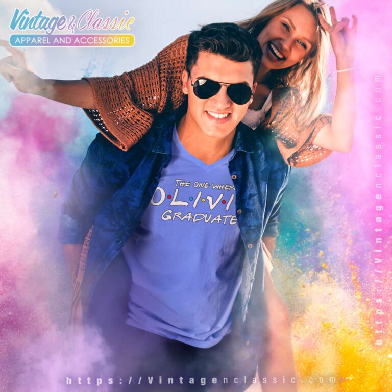 The One Where Graduates Custom Name V Neck TShirt The One Where Graduates Custom Name V Neck TShirt