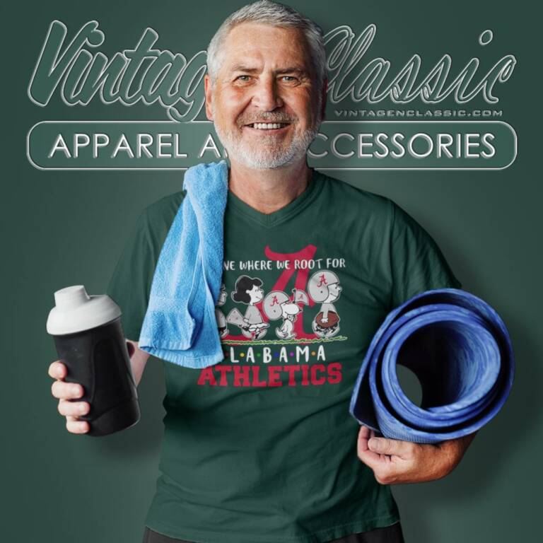 The One Where We Root For Alabama Crimson Tide Snoopy And Friends V Neck TShirt The One Where We Root For Alabama Crimson Tide Snoopy And Friends V Neck TShirt