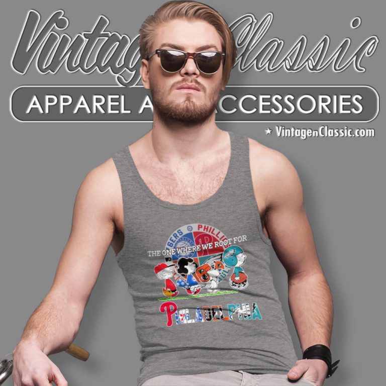 The One Where We Root For Philadelphia Phillies 76ers Eagles And Flyers Tank Top Racerback The One Where We Root For Philadelphia Phillies 76ers Eagles And Flyers Tank Top Racerback