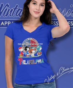 The One Where We Root For Philadelphia Phillies 76ers Eagles And Flyers Shirt 5 The One Where We Root For Philadelphia Phillies 76ers Eagles And Flyers V Neck TShirt