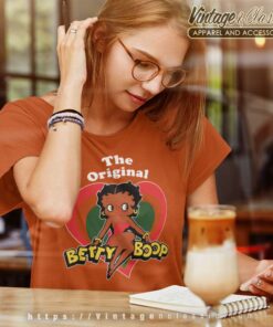 The Original Betty Boop Black Girl Women TShirt