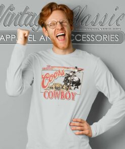 The Original Coors Cowboy Long Sleeve Tee