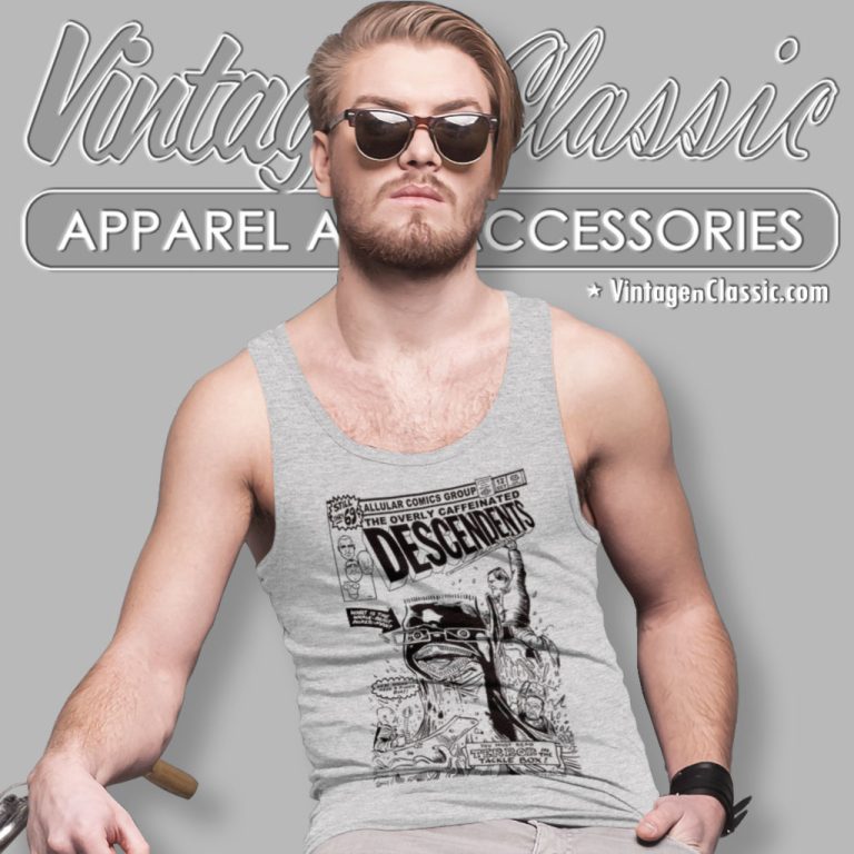 The Overly Caffeinated Descendents Tank Top Racerback The Overly Caffeinated Descendents Tank Top Racerback